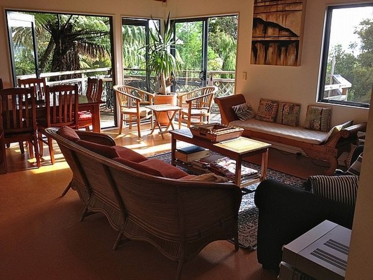 The Lake House, Pukawa Bay - Sitting Room / Dining