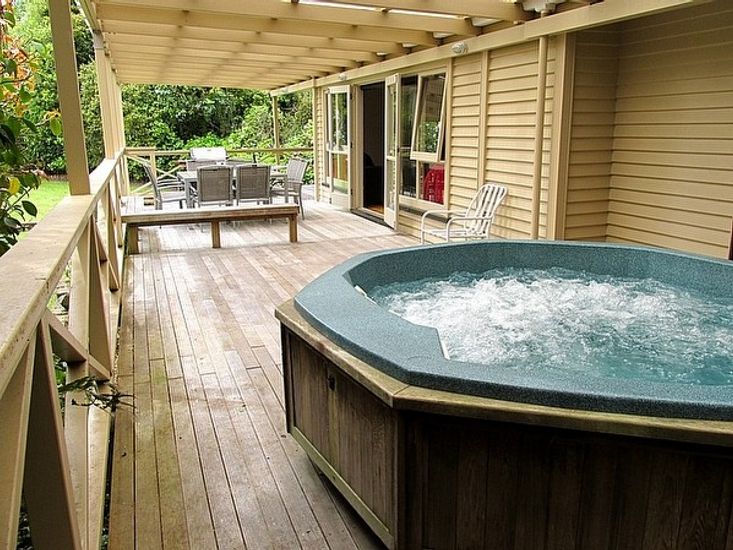 Outdoor Living with Spa