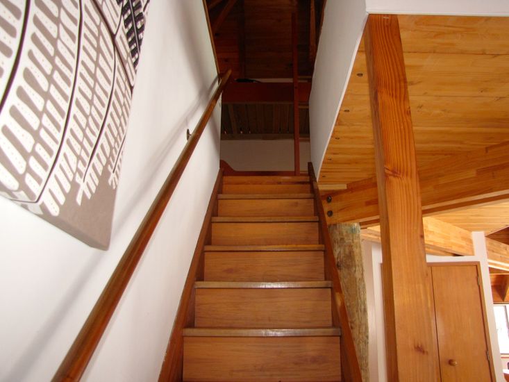 Stairs to Mezzanine