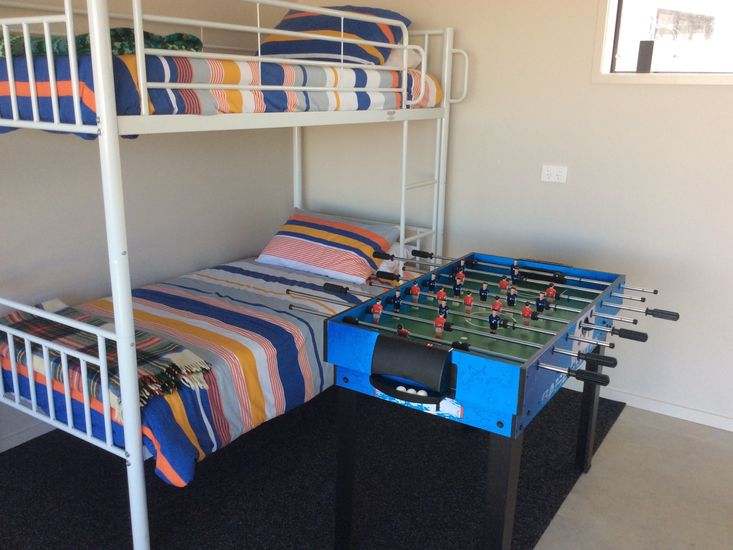 Beds in Garage and Game Centre