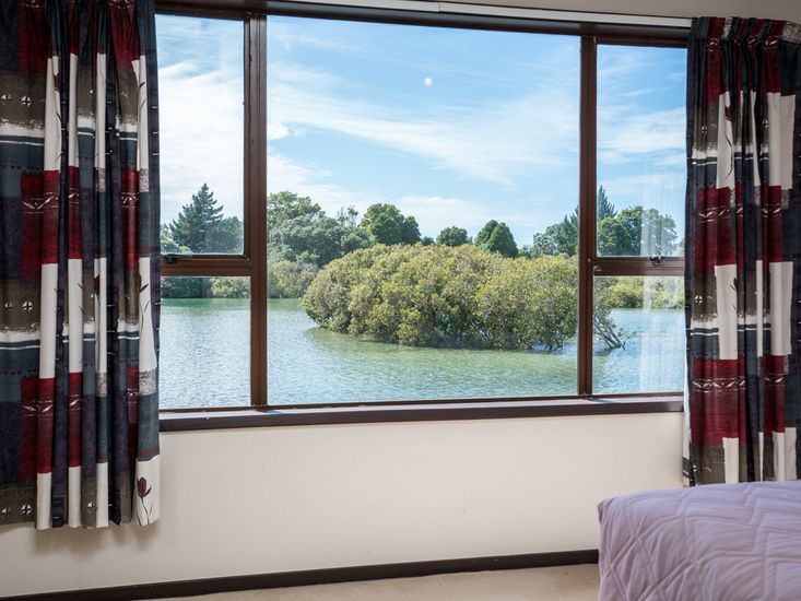 Waterfront Views from Bedroom 1