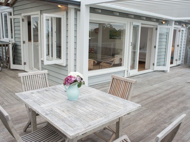 Outdoor living on the decking