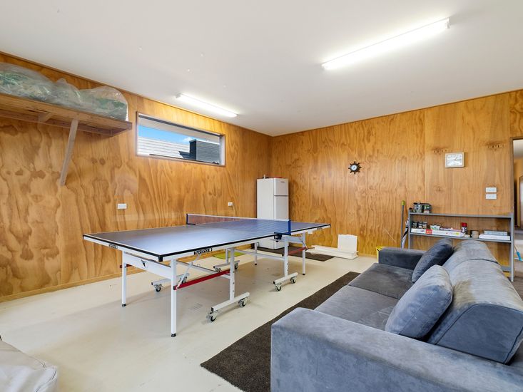 Garage and Games Room