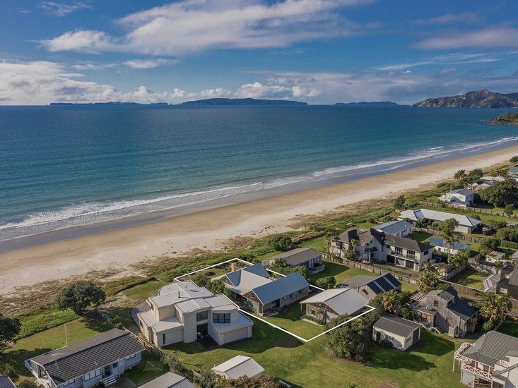 Absolute Beachfront Matarangi Matarangi Holiday Home Bachcare NZ