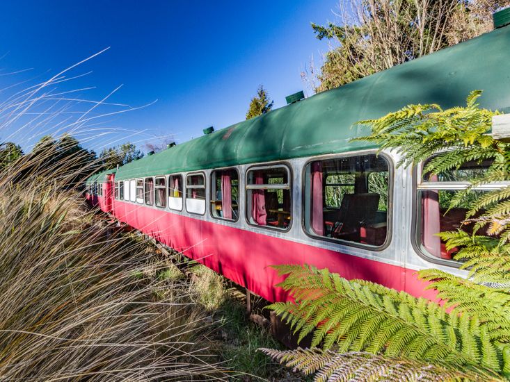 Ohakune Train Stay Carriage B Bachcare Nz