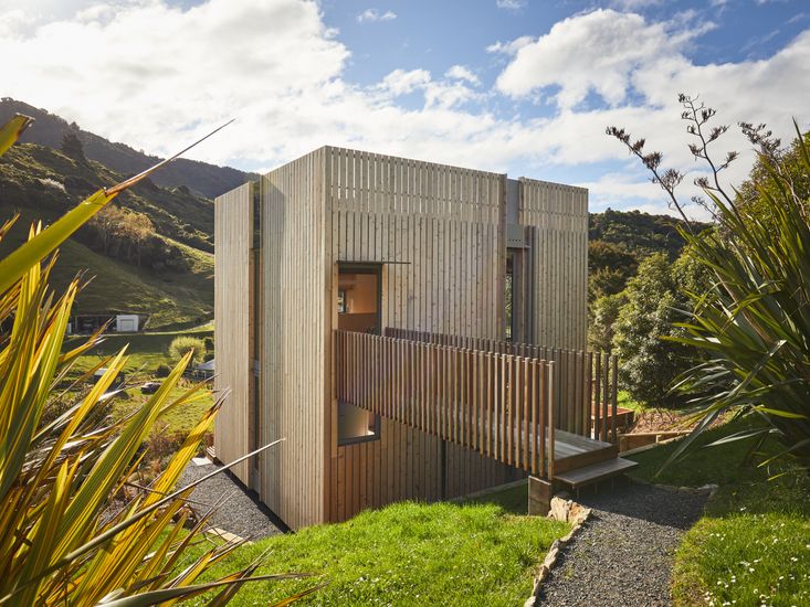 The Cube Picton Holiday Home Bachcare NZ