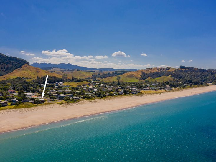 Absolute Beachfront Paradise Whiritoa Beach Holiday Home Bachcare NZ