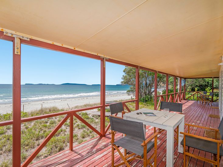 Poppy's Beach House Beachfront Whangapoua Holiday Home Bachcare NZ