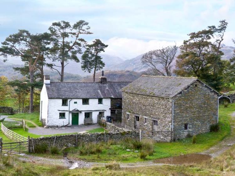 Low Arnside Coniston Skelwith Bridge The Lake District And