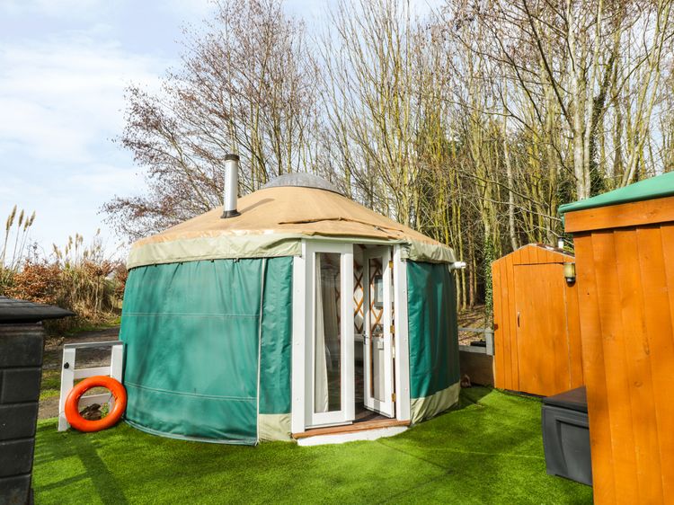 The Lakeside Yurt Beckford Self Catering Holiday Cottage