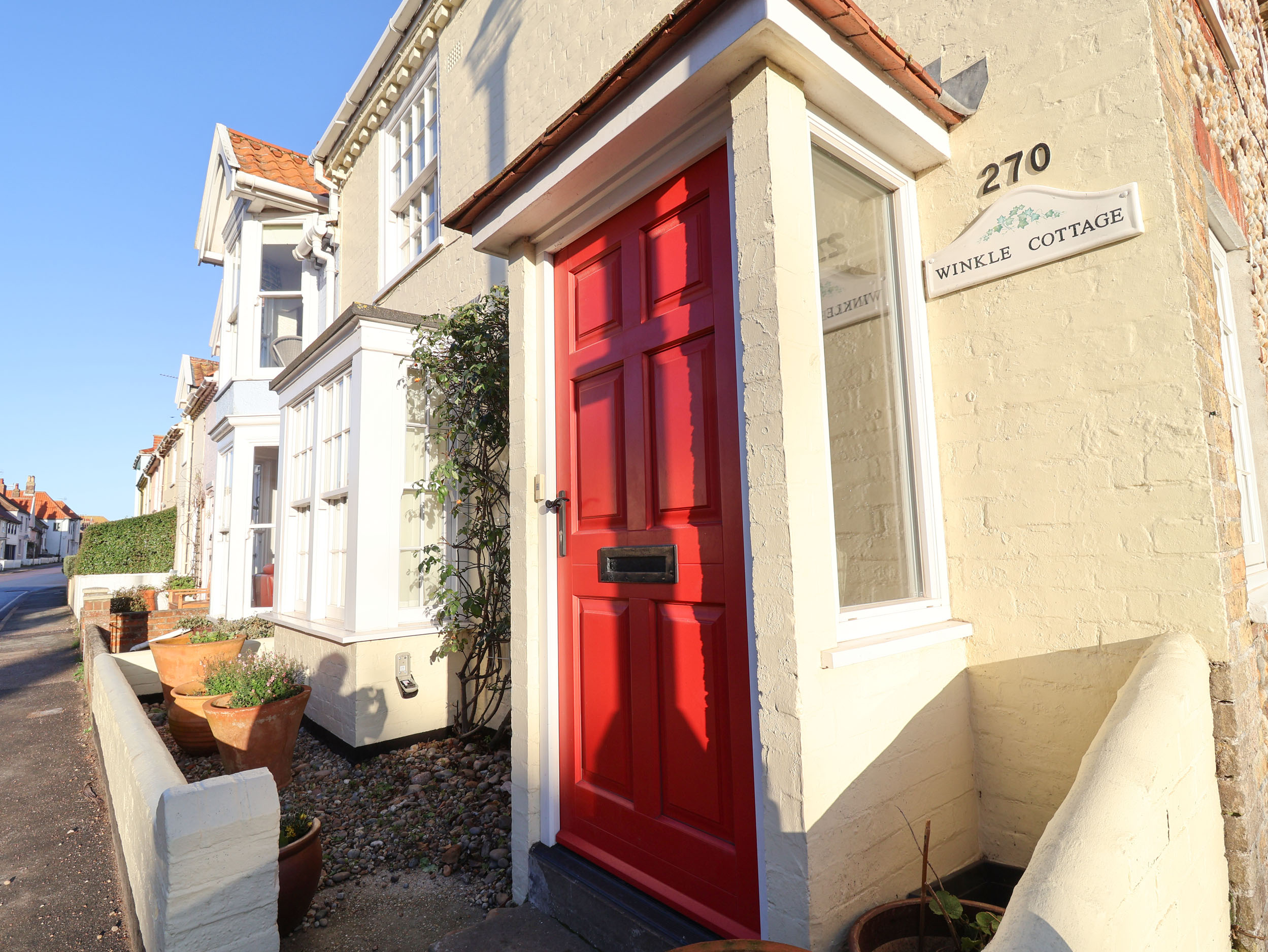 Holiday cottage, Aldeburgh (Winkle Cottage, Aldeburgh)