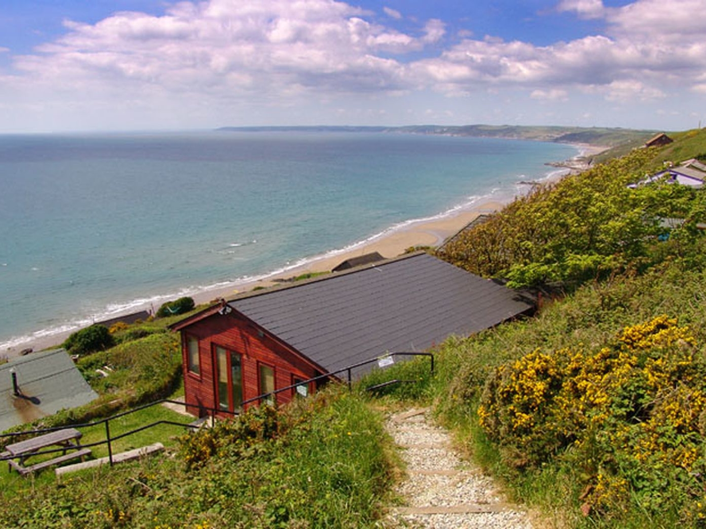 Holiday cottage, Whitsand Bay ()